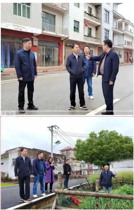 鄱阳卫校校长张景辉到定点帮扶村调研 指导乡村振兴帮扶工作