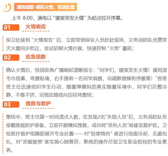 平安校园 以练筑防 | 鄱阳卫校开展2025年秋季消防疏散及防震减灾逃生演练
